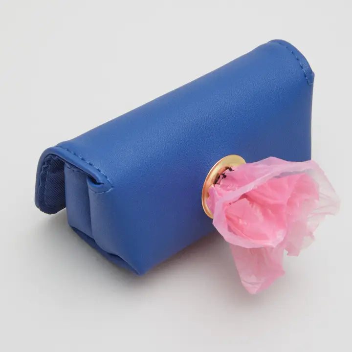 Blue Poop Bag Holder