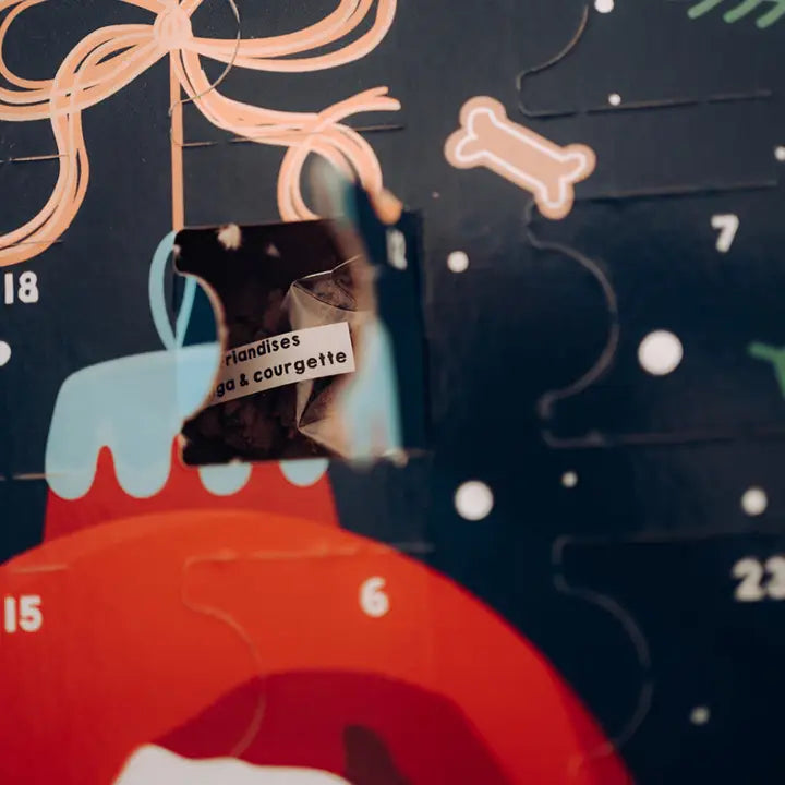 100% Natural advent calendar for dogs