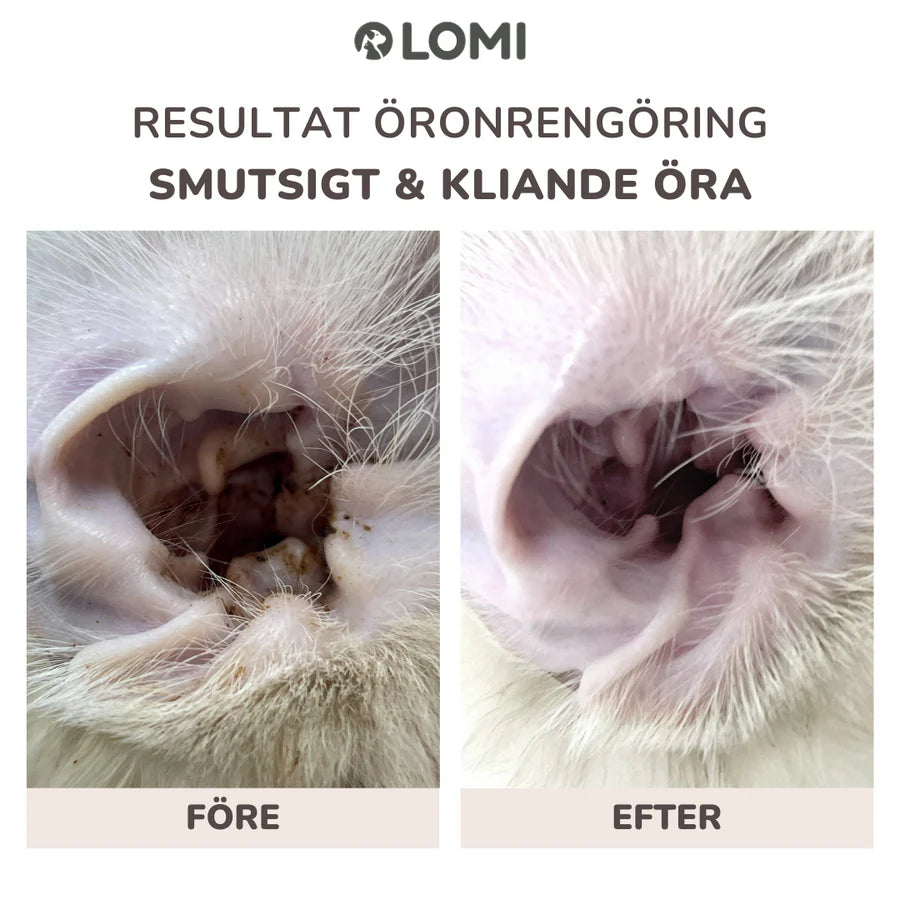 Natural ear cleaner for dogs and cats