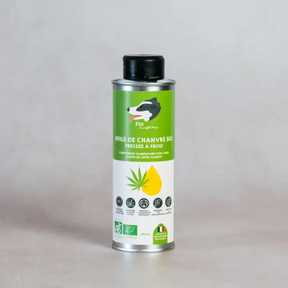 Organic hemp seed oil