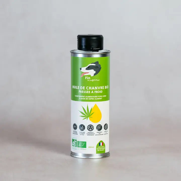 Organic hemp seed oil