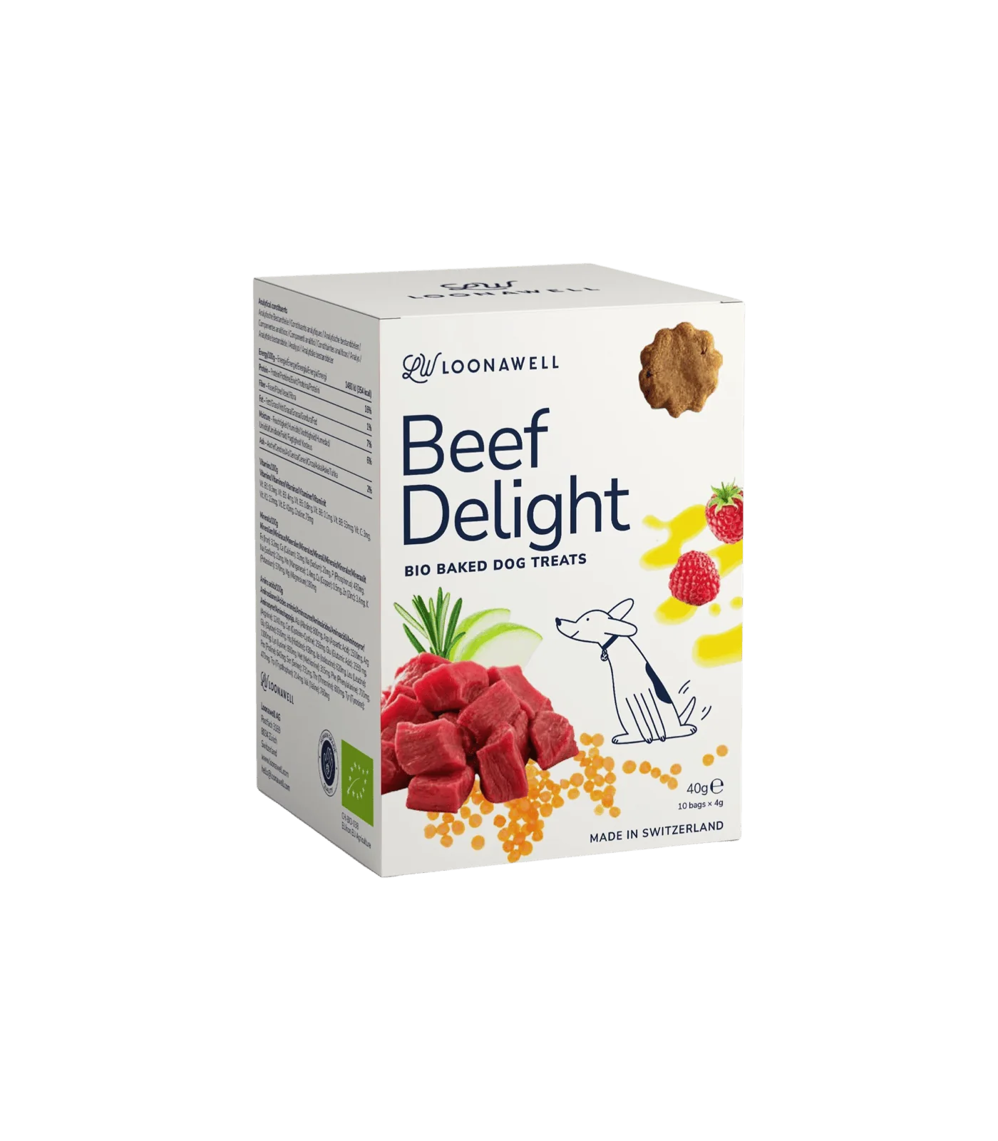 Beef Delight Organic Baked Dog Treats