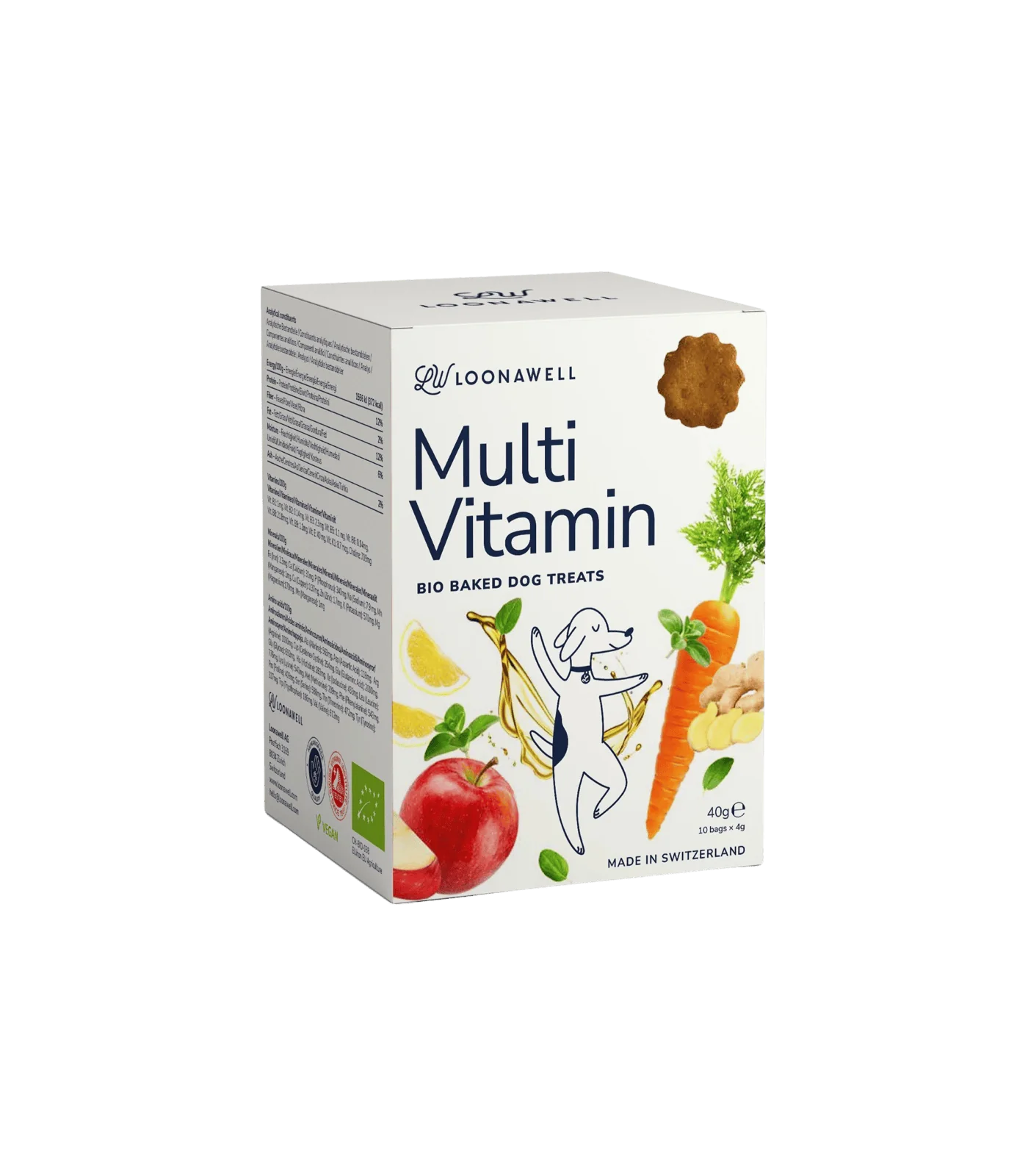 Multi Vitamin Organic Baked Dog Treats