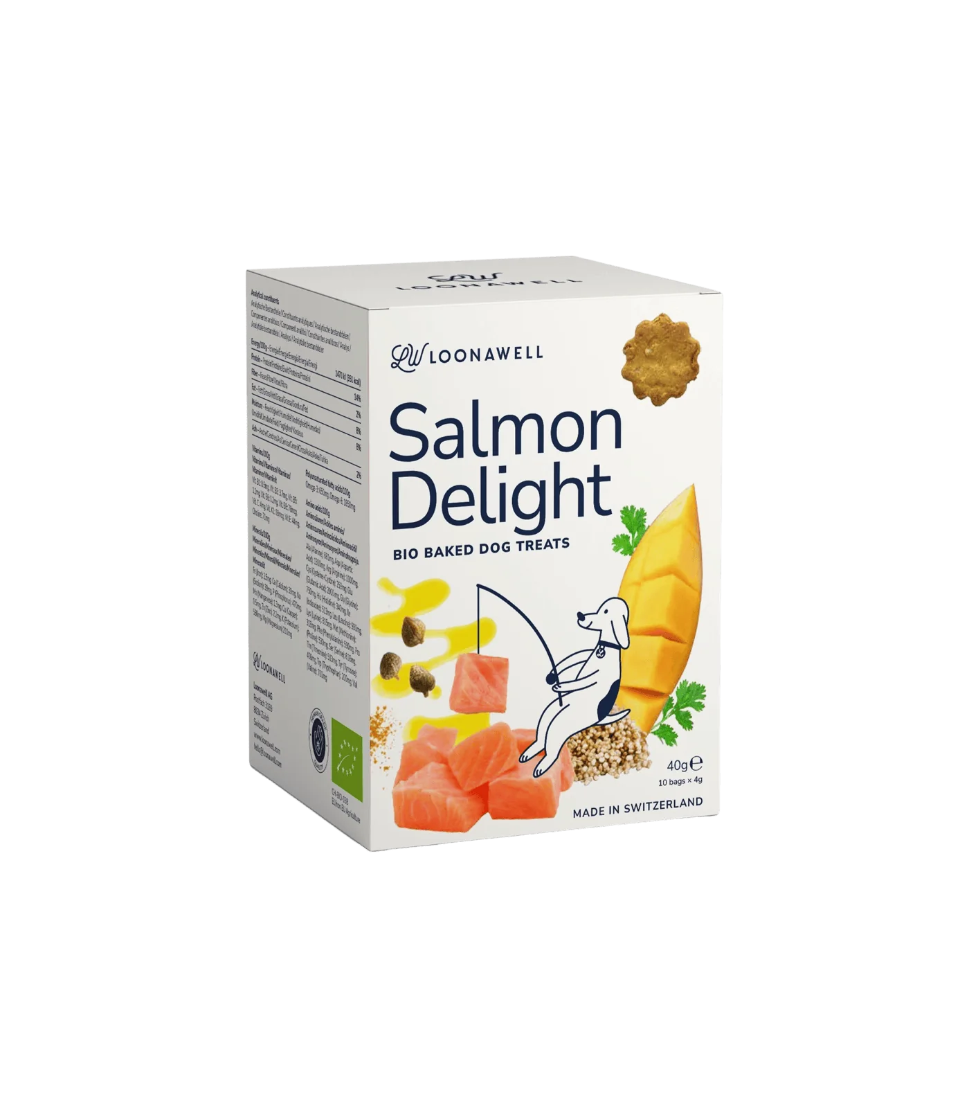 Salmon Delight Organic Baked Dog Treats